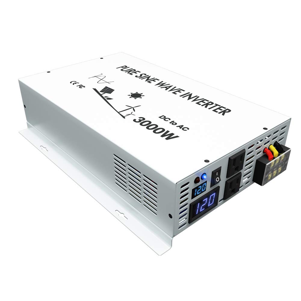 Pure Sine Wave Power Inverter  - Inverter Pure Sine Wave 60Hz 120V 3000W recension och pris