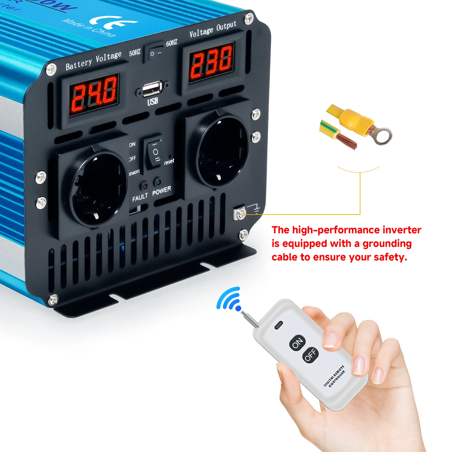 Solar Pure Sine Wave Power Dc  - Off Grid Solar Inverter 48V 6000W recension och pris